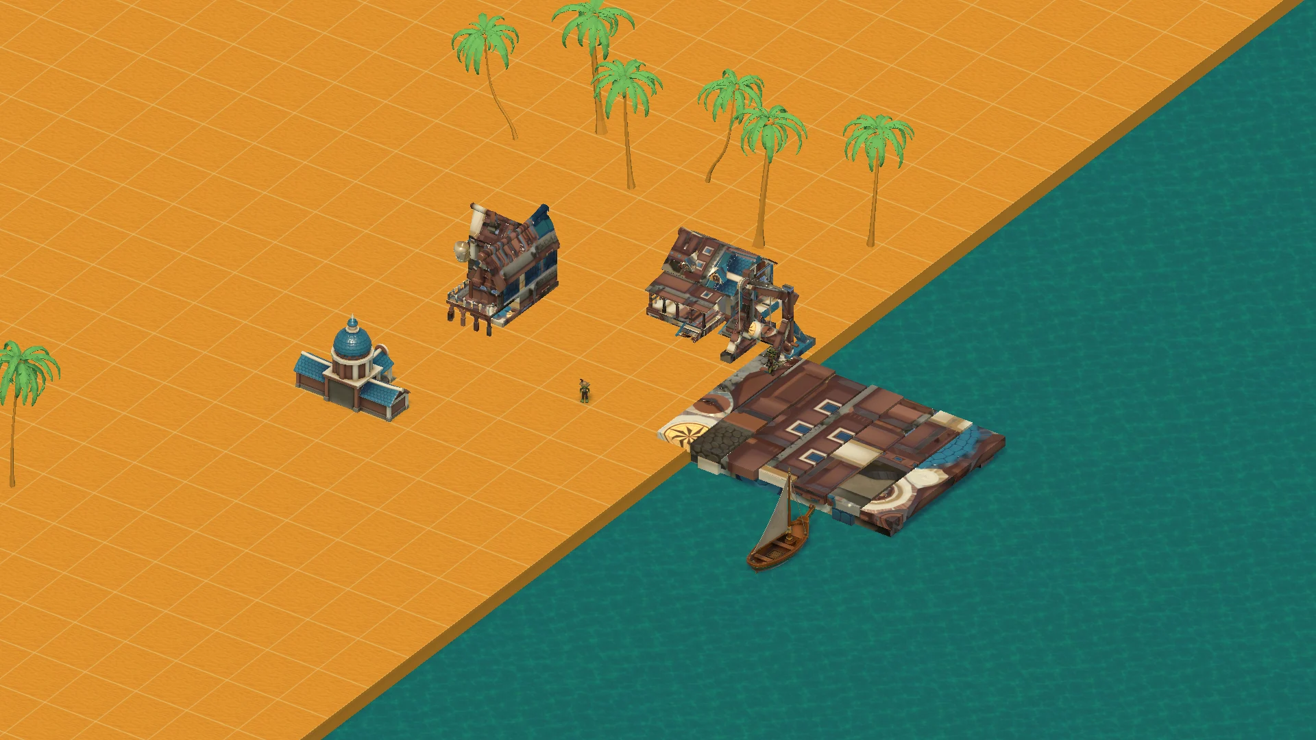 The first harbour blockout